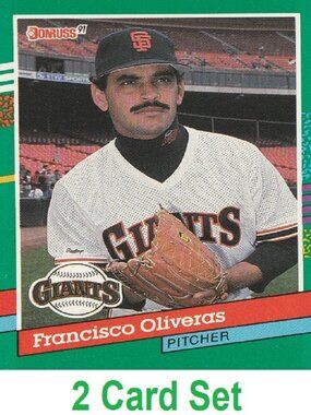 Francisco Oliveras Baseball Card Collection